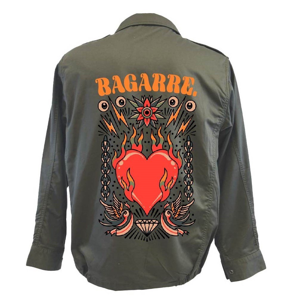 Image of CUSTOM VESTE MILITAIRE 