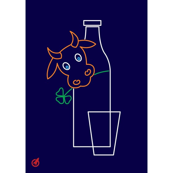 Image of Bar Mleczny „Krówka” Plakat