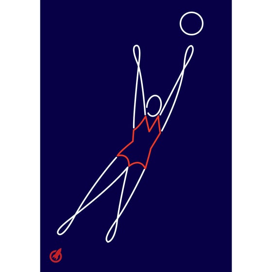 Image of "Siatkarka" Plakat