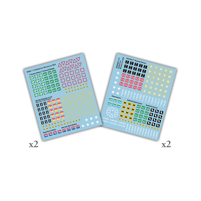 British Far East & Commonwealth Decal Set (BR947)