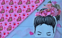 Image 1 of Strawberry shortcake scrunchie