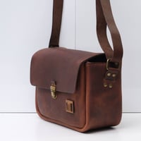 Image 4 of Soft Box in vintage reddish brown