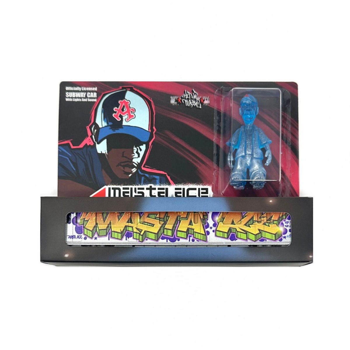MASTA ACE subway car & bonus mini-figure | HIPHOPTOYS