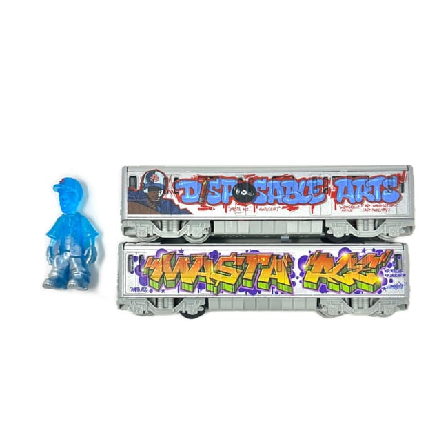 MASTA ACE subway car & bonus mini-figure 