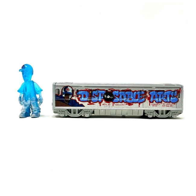 MASTA ACE subway car & bonus mini-figure 