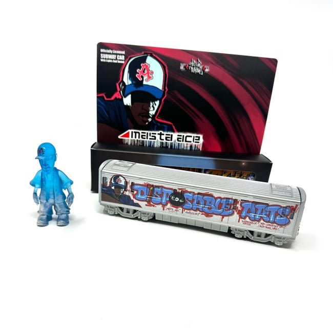 MASTA ACE subway car & bonus mini-figure 