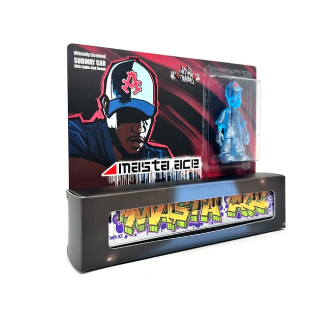 MASTA ACE subway car & bonus mini-figure 