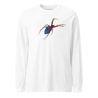 Image 14 of Long Sleeve Tee (Adult M/F) - Spider Rainbow Glow