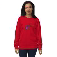 Image 7 of Sweatshirt (Adult M/F) - Spider Rainbow Glow