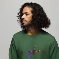 Image 13 of Sweatshirt (Adult M/F) - Spider Rainbow Glow