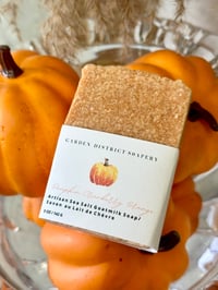 Image 1 of Pumpkin Coconut Milk Sea Salt in Cranberry Orange Peel