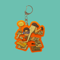 Image 1 of office failure keychain