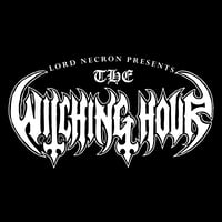 Image 2 of THE WITCHING HOUR - LOGO / WHITE PRINT (BLACK, DARK HEATHER, MILITARY GREEN, CHARCOAL)