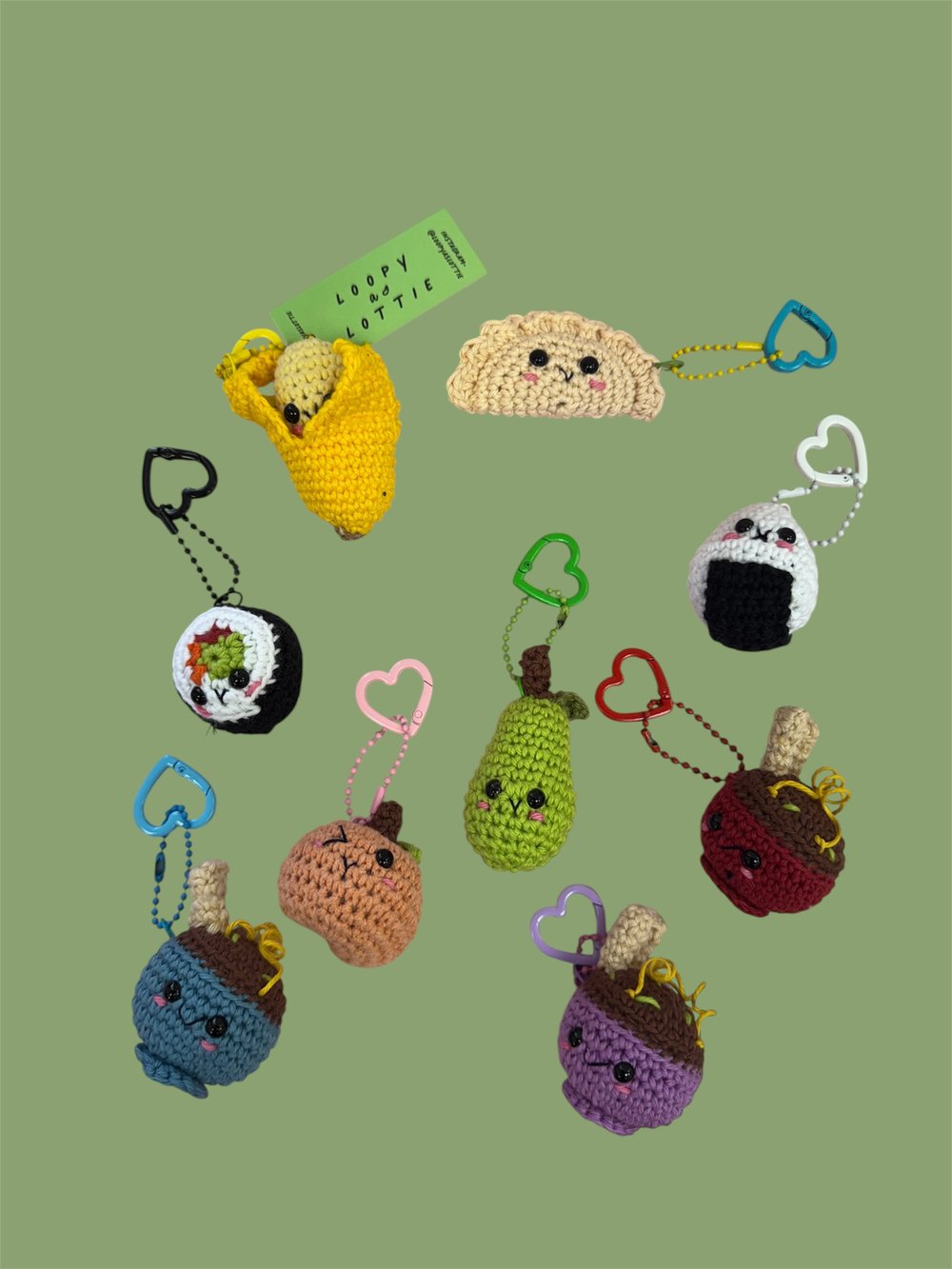 Image of Loopy As Lottie Keyring 