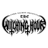 Image 2 of THE WITCHING HOUR - LOGO / BLACK PRINT (WHITE, DARK HEATHER, MILITARY GREEN, CHARCOAL)