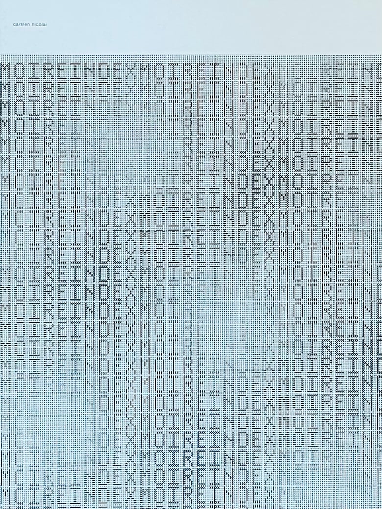 Image of (Carsten Nicolai) (Moiré Index)
