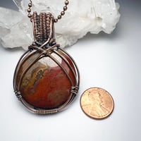 Image 4 of Agate and Copper Pendant