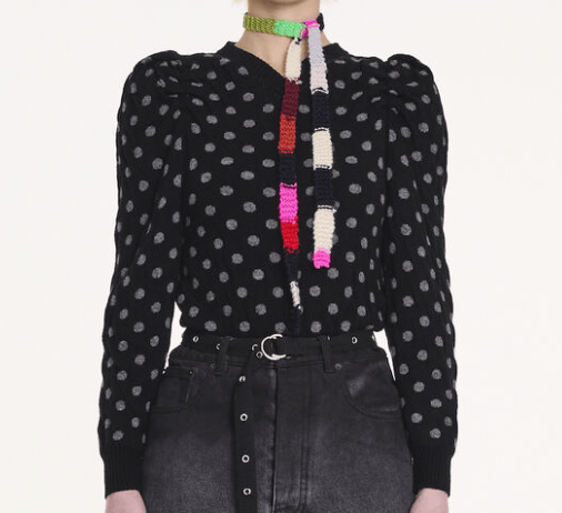 Image of La Fetiche Reversible Spotty Sweater