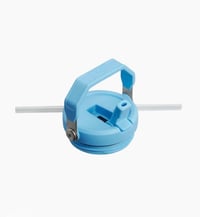 Image 3 of The IceFlow™ Flip Straw Tumbler "Azure" | 30 Oz.