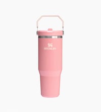 Image 1 of The IceFlow™ Flip Straw Tumbler "Pink Mesa" | 30 Oz.