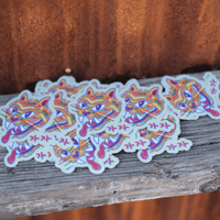 Image 2 of 가자 Gaja Tiger Sticker