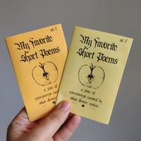 Image 5 of favorite short poems zine