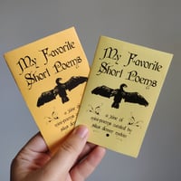 Image 4 of favorite short poems zine