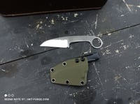 Image 1 of EDC Fixed Wharncliffe Blade 
