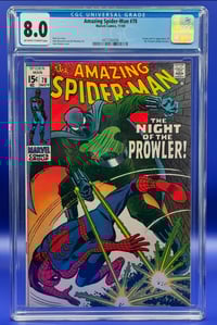 Image 1 of Amazing Spider-Man #78 (1969) – CGC 8.0 – 1st Appearance of the Prowler!