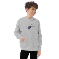 Image 2 of Youth Hoodie - Spider Rainbow Glow