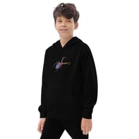 Image 4 of Youth Hoodie - Spider Rainbow Glow