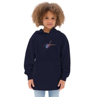 Image 7 of Youth Hoodie - Spider Rainbow Glow