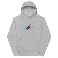 Image 3 of Youth Hoodie - Spider Rainbow Glow
