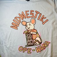 Image 3 of MIDWESTIKI 100% Cotton Men's Cut T-Shirt LIGHT BLUE