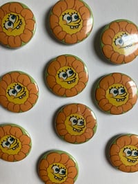 Image 1 of SpongeBob Flower Pin