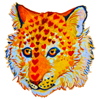 Lovely Tiger Stickers