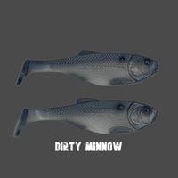 Image 1 of DC Swimbaits- Da Boot Dirty Minnow 