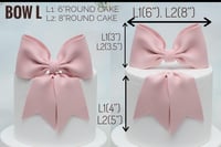 Image 5 of Bow Cake Topper 