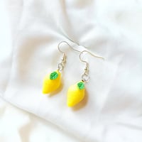 Image 1 of LEMONADE earrings + keychain 