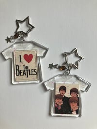 Image 1 of I ❤️ The Beatles Keychain