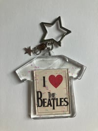 Image 3 of I ❤️ The Beatles Keychain