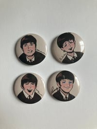 Image 2 of The Beatles Pin Set