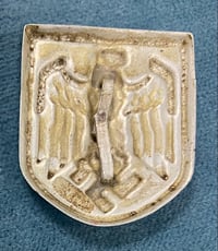 Image 2 of WW2 (Nazi Germany) Heer (Army) Tropical Pith Helmet Eagle Shield