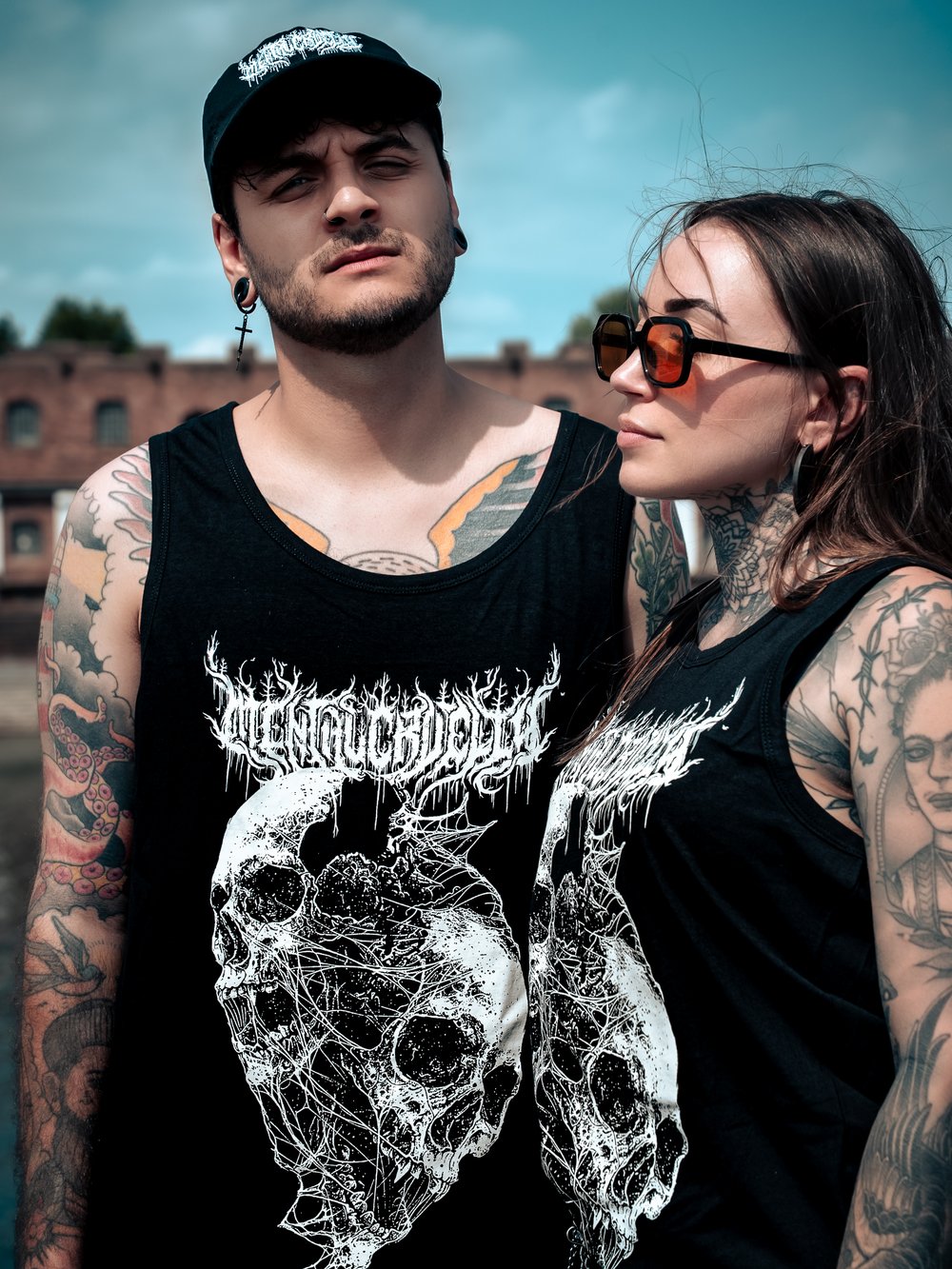 Image of SKULLS TANK TOP