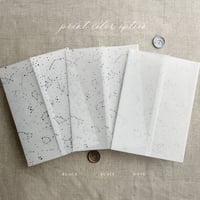 Image 8 of Stella Celestial printed vellum wrap for 5x7 inches PACK of 10
