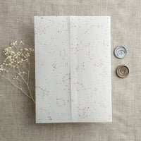 Image 5 of Stella Celestial printed vellum wrap for 5x7 inches PACK of 10