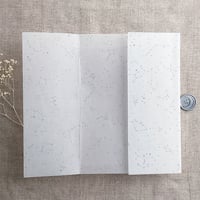 Image 2 of Stella Celestial printed vellum wrap for 5x7 inches PACK of 10