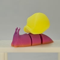 Image 1 of Snail 🐌- yellow glow shell