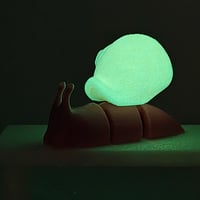 Image 2 of Snail 🐌- yellow glow shell