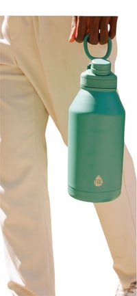 Image 2 of TAL WATER BOTTLE 64oz - Bahama green. 